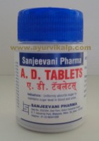 Sanjeevani Pharma, A.D, 60 Tablets, Maintain Blood & Urine Sugar Level